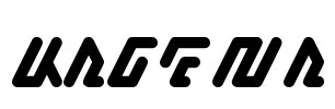 KAGENA Font Image