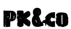 PK&co Font Image