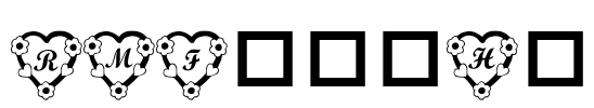 RMFlwrHt Font Image