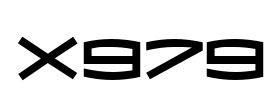 X979 Font Image