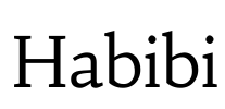 Habibi Font Image