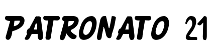 PATRONATO 21 Font Image