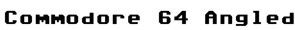 Commodore 64 Angled