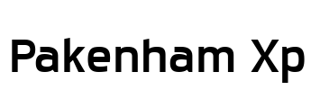 Pakenham Xp Font Image