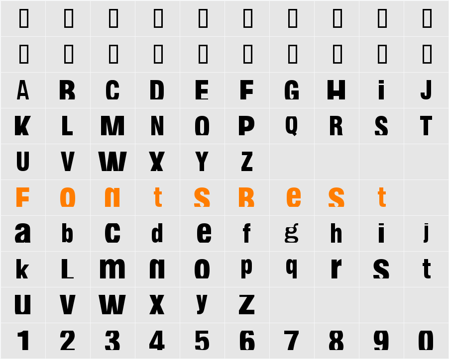 fabianestem Character Map