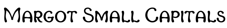 Margot Small Capitals Font Image