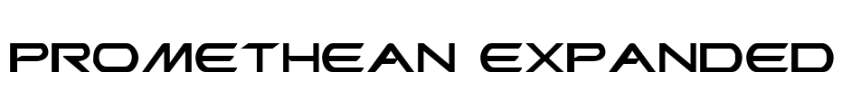 Promethean Expanded Font Image