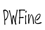 PWFine Font Image