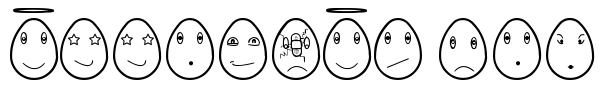 eggfaces tfb Font Image
