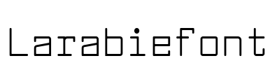 Larabiefont Font Image