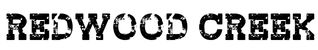 Redwood Creek Font Image