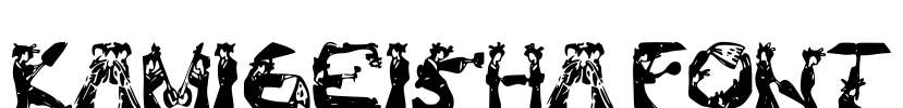 Kami-Geisha Font Font Image