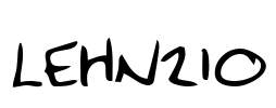 LEHN210 Font Image