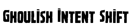 Ghoulish Intent Shift