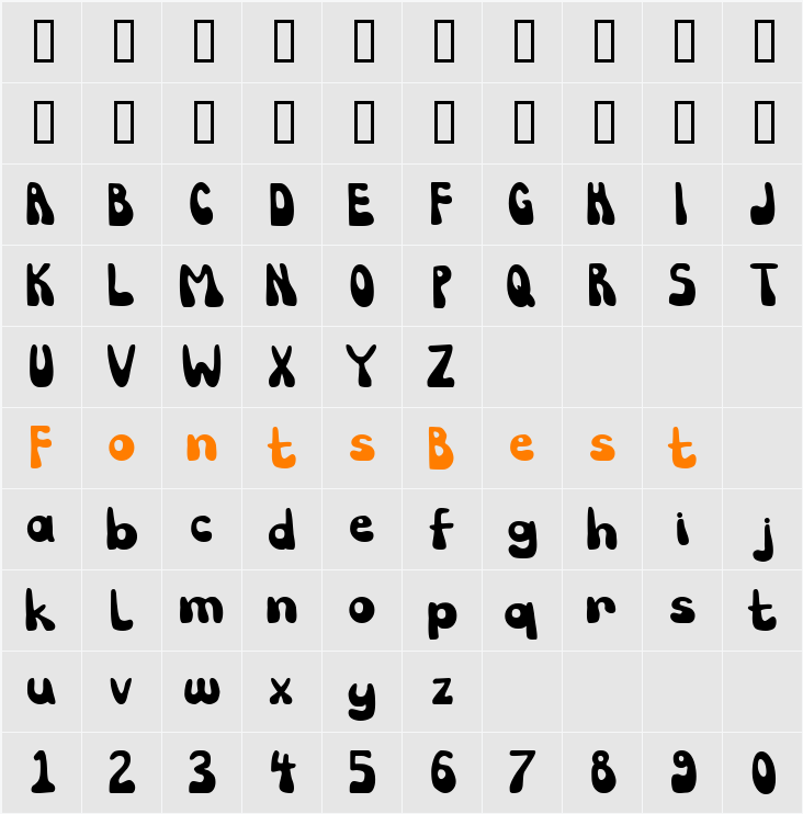 Syreeta Character Map