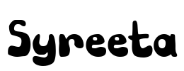 Syreeta Font Image