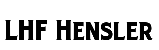 LHF Hensler Font Image