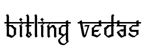 Bitling vedas Font Image