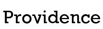 Providence Font Image
