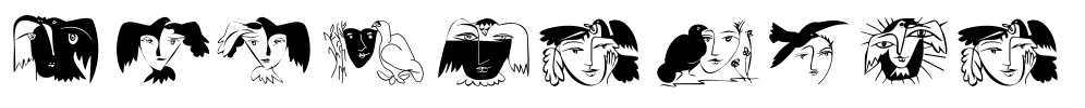 Pabloesque2005 Font Image