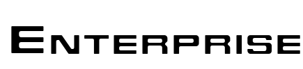 Enterprise Font Image