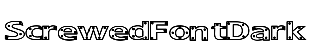 ScrewedFontDark