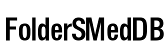 FolderSMedDB Font Image