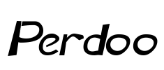 Perdoo Font Image