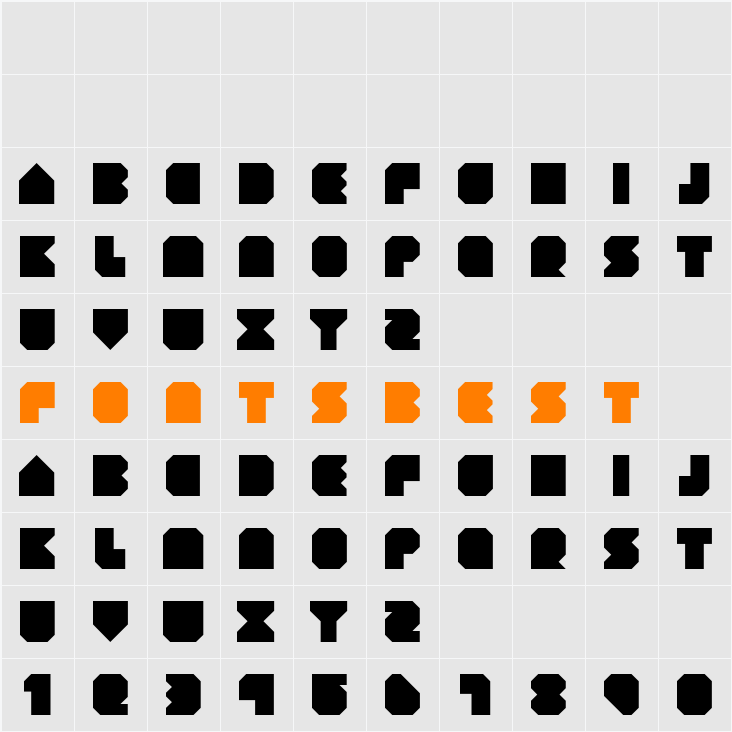 GEIST KNT Character Map