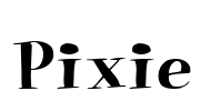 Pixie Font Image