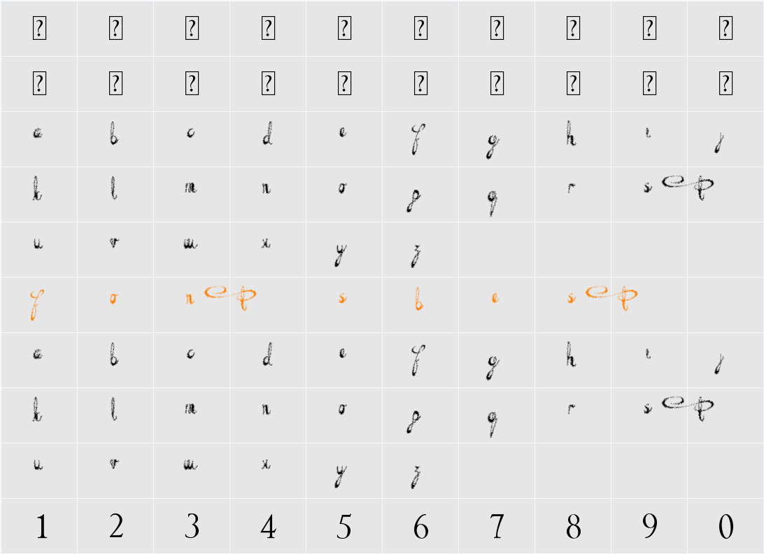 Decayed in Sixty Seconds Character Map