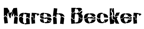 Marsh Becker Font Image