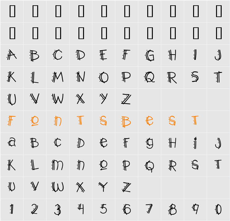 Y2K PopMuzik AOE Character Map