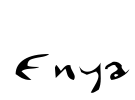 Enya Font Image