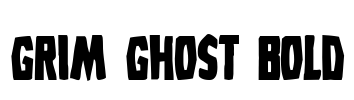 Grim Ghost Bold