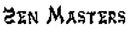 Zen Masters Font Image