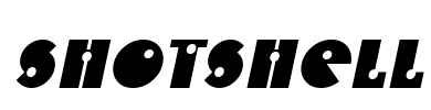 ShotShell Font Image