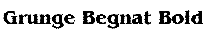 Grunge Begnat Bold