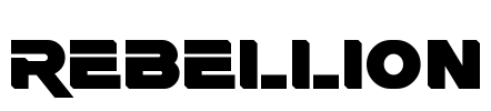 Rebellion Font Image