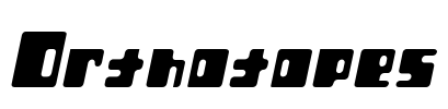 Orthotopes