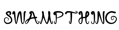 swampthing Font Image