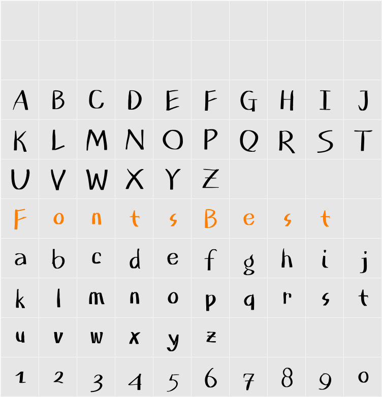 Planless Character Map