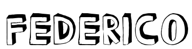 FEDERICO Font Image