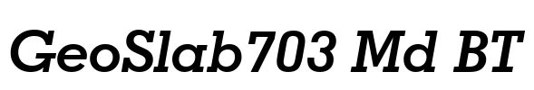 GeoSlab703 Md BT