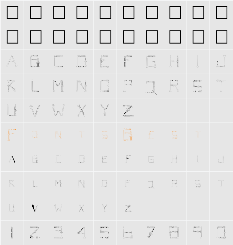 Patriot Character Map