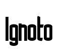 Ignoto Font Image