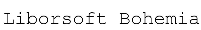 Liborsoft Bohemia Font Image