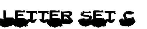 Letter Set C Font Image