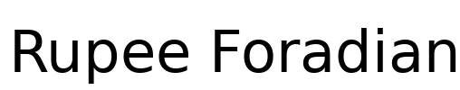 Rupee Foradian