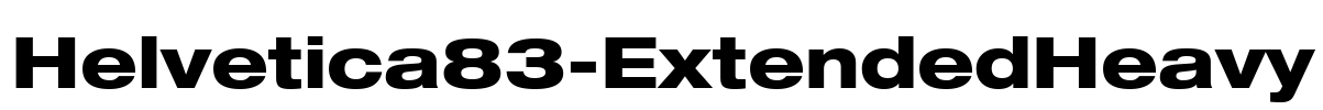 Helvetica83-ExtendedHeavy